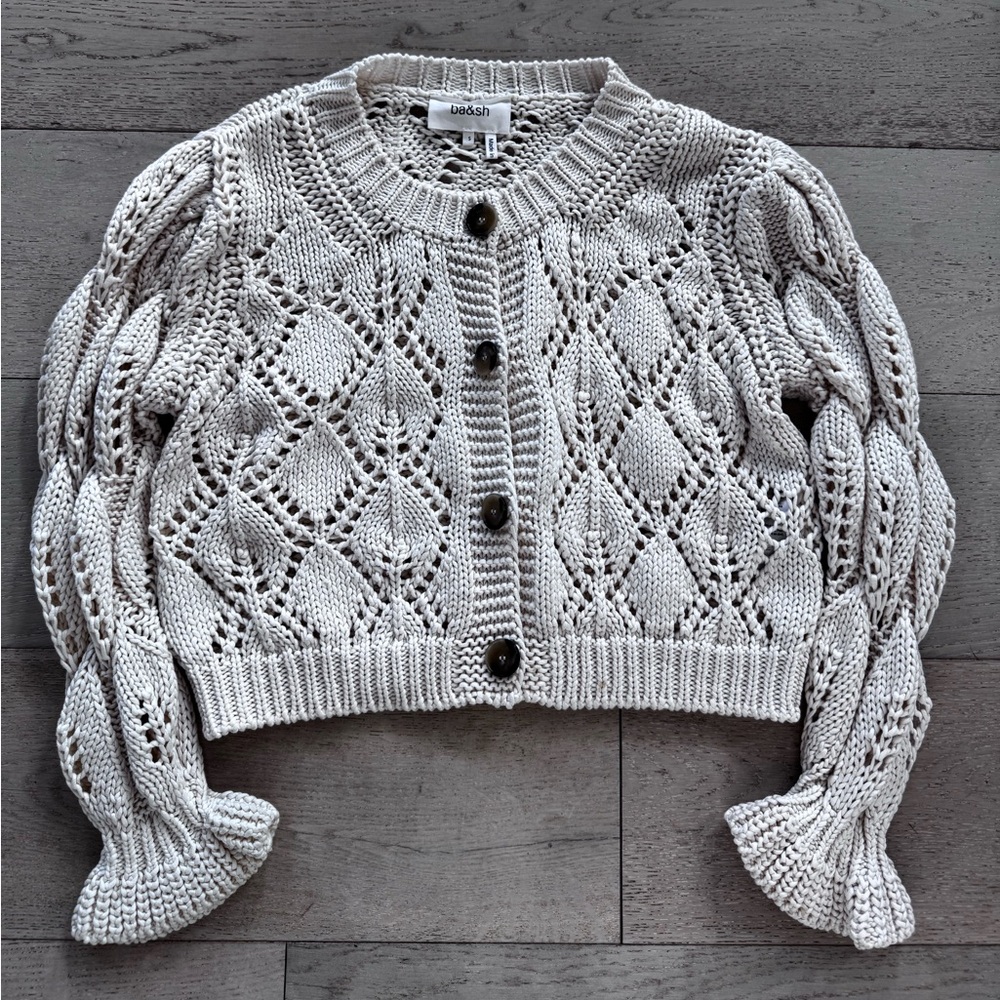 Ba&sh gorgeous Sennay cardigan pullover S - Picture 8 of 14